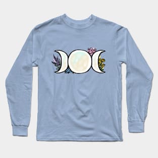 Triple moon Long Sleeve T-Shirt